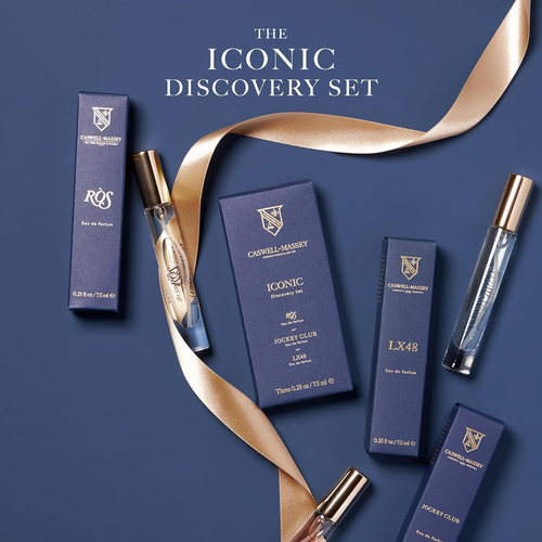 Caswell Massey-紫罗兰檀香琥珀雪松古龙水天然持久男士香水套装