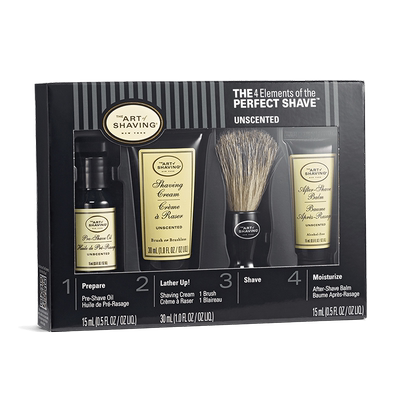 The Art of Shaving-剃须艺术 剃须4要素 男士旅行剃须护理套装