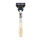 Edwin 仿象牙牛角乌木 五层刀片手动卡夹安全剃须刀 Jagger Plaza