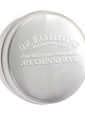 D.R.Harris-Shampoo Bar 多泡沫便携铝盒装 男士护发洗发皂 50g