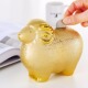 招财羊年摆件金色大号小号储蓄罐陶瓷创意存钱罐可爱卡通羊工艺品