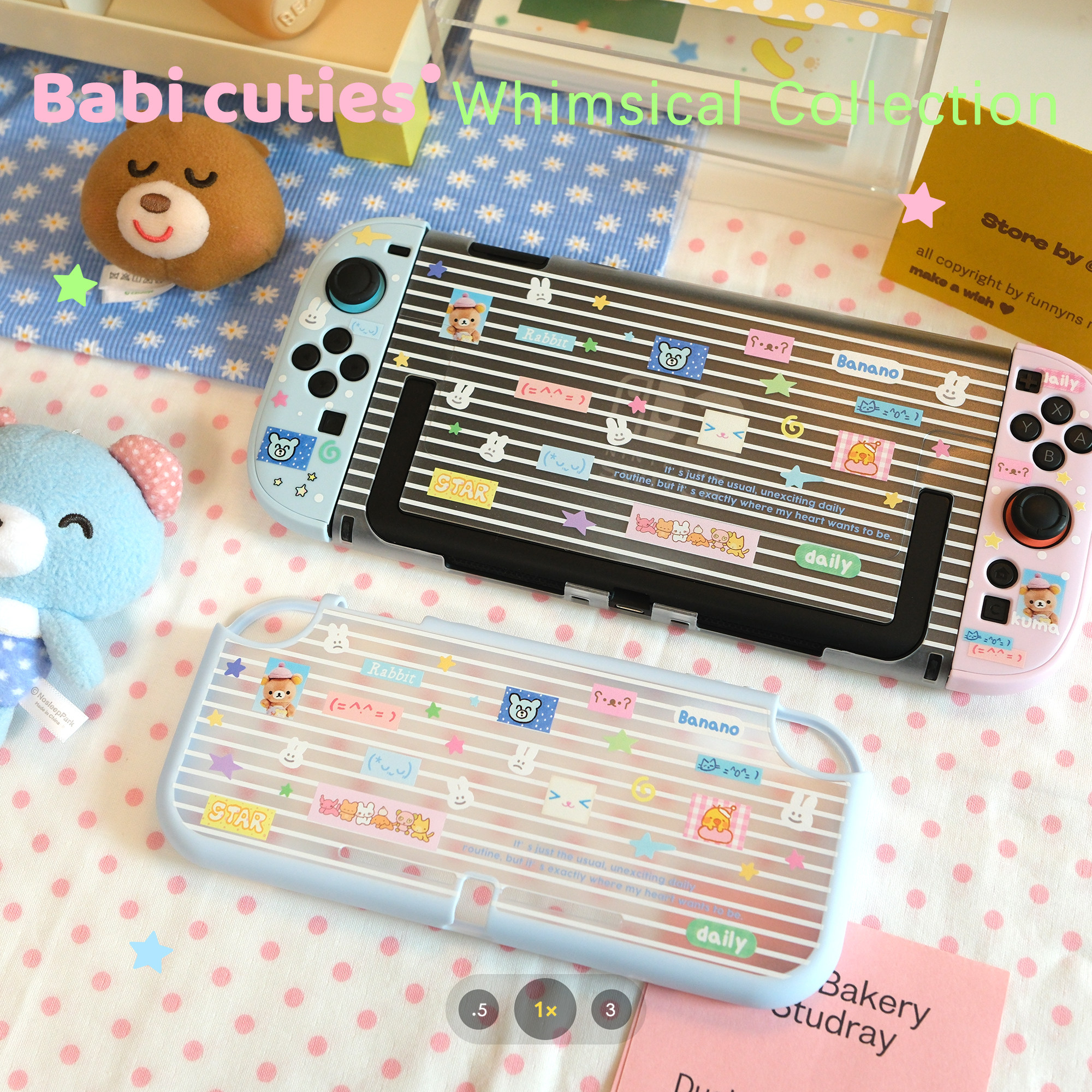 switch2oled表情保护壳lite图片