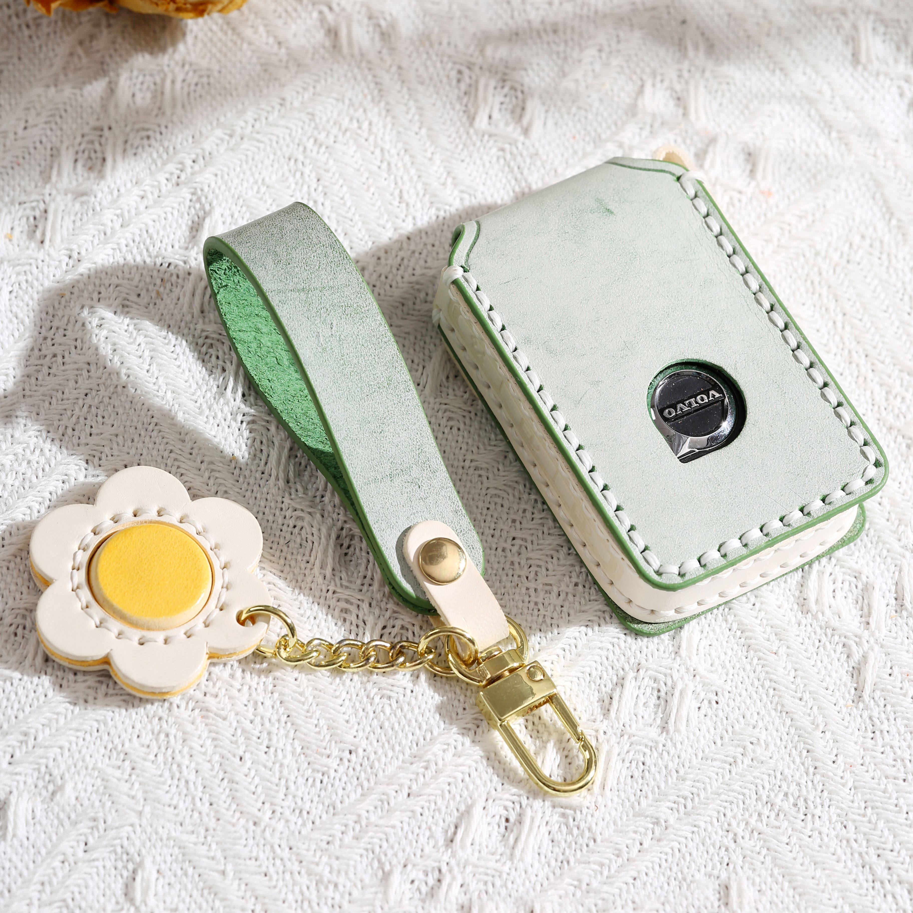 雾蜡皮沃尔沃车钥匙套XC60/XC90/s60l/s90/xc40/v90x专用保护壳扣