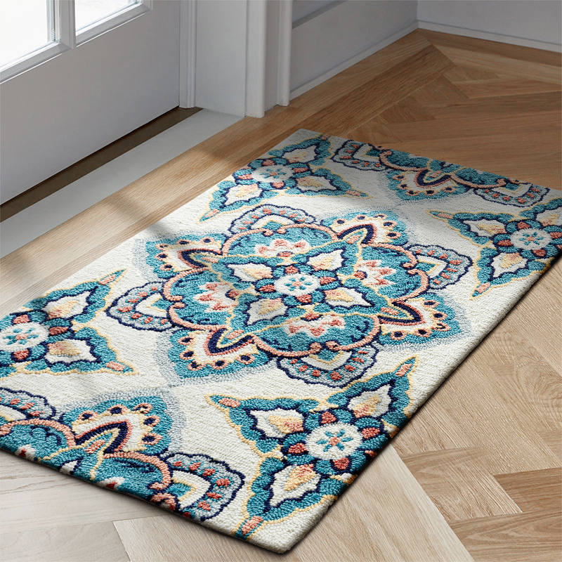 欧式风卫生间环保无味防滑地垫