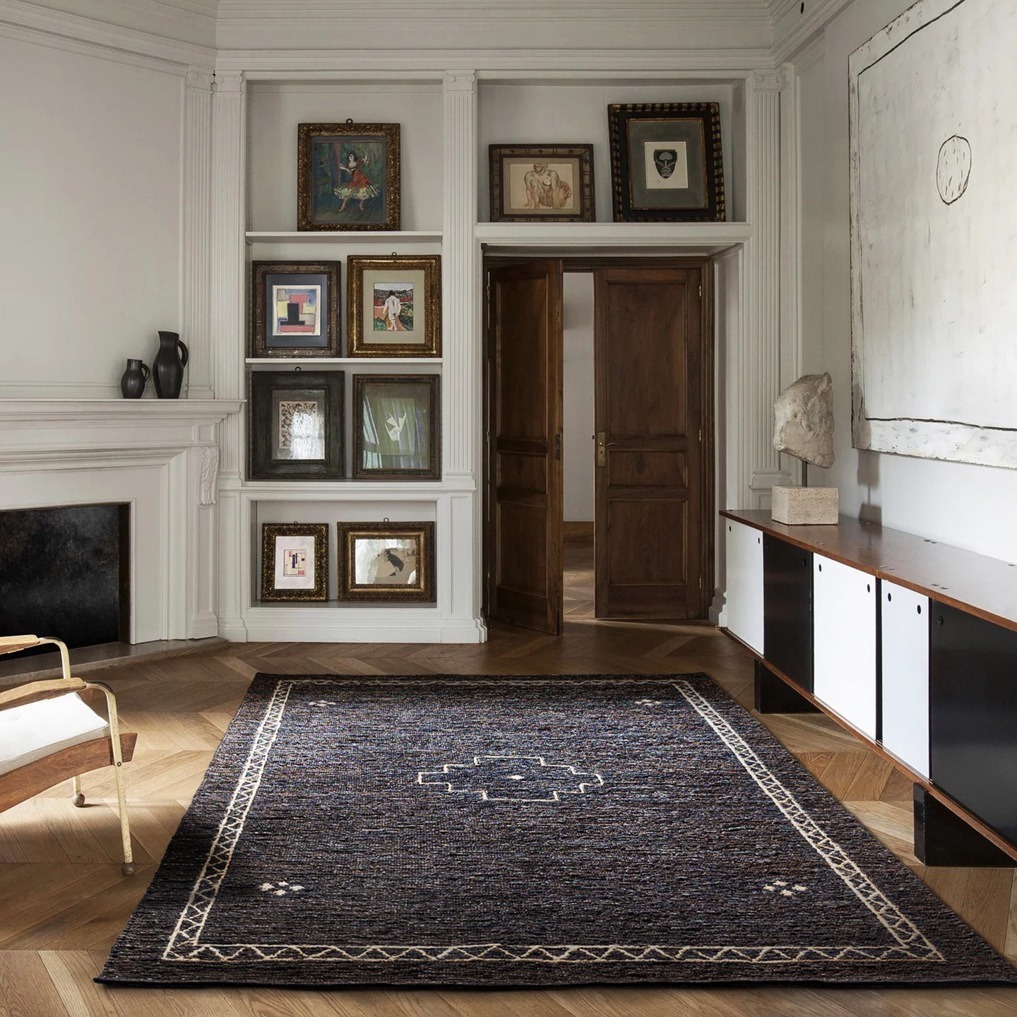 视觉味道 进口无胶黑色黄麻地毯高品质客厅茶几手工中古极简ins风,居家布艺,地毯,淘宝优惠券,粉丝福利购,淘宝优惠卷