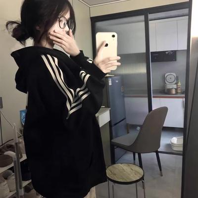 春秋薄款卫衣设计感小众纯棉宽松