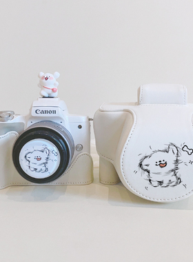 适用于佳能r50相机包200D保护套g7x3壳M50索尼ZVE10二代ZV1M2R50V