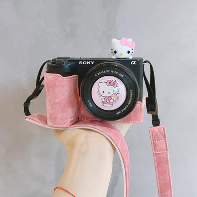 疯马粉白黑煤球手绘狗保护套