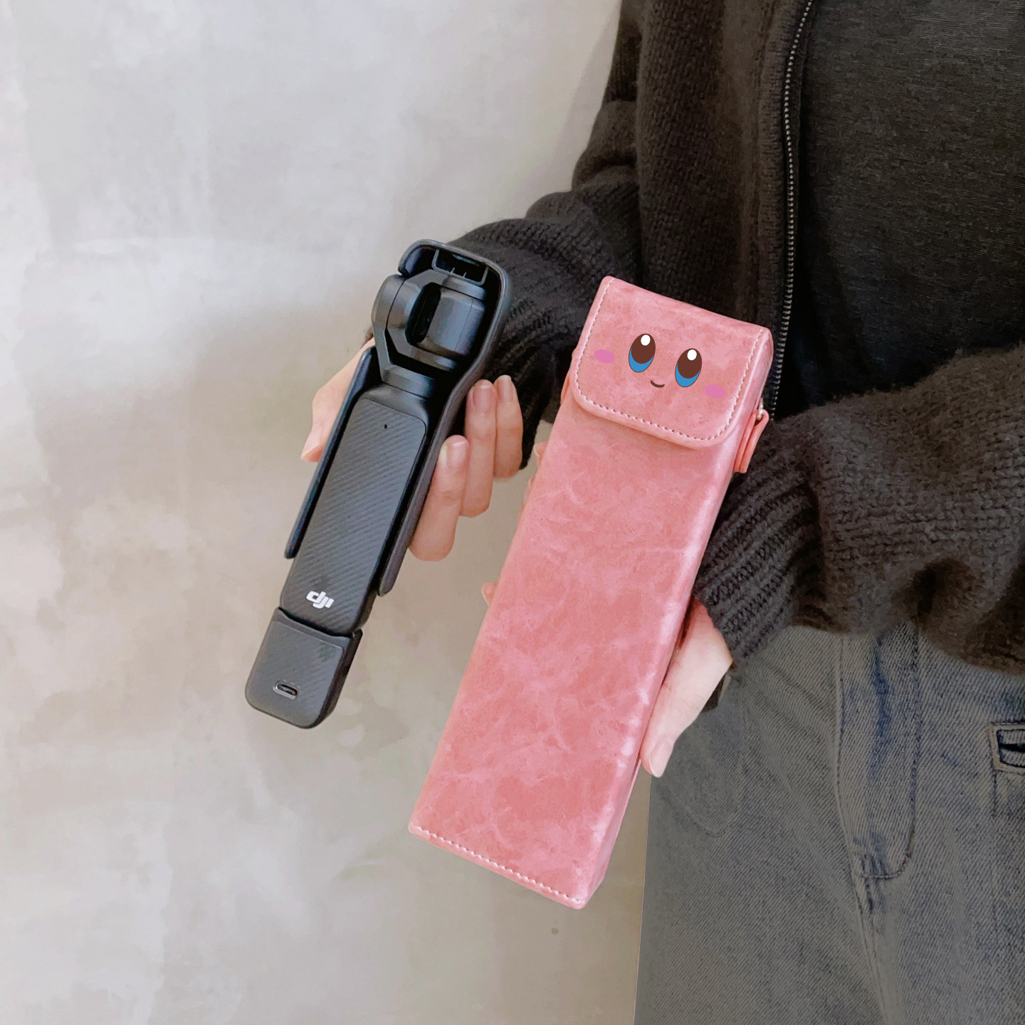 适用dji大疆pocket3收纳包便携随身斜挎防水相机包云台保护套配件