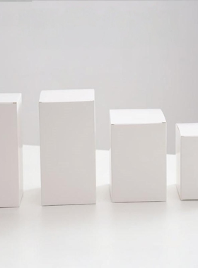 白卡纸盒定做 通用产品包装盒 白色纸盒子 牛皮纸盒 小白盒 彩盒