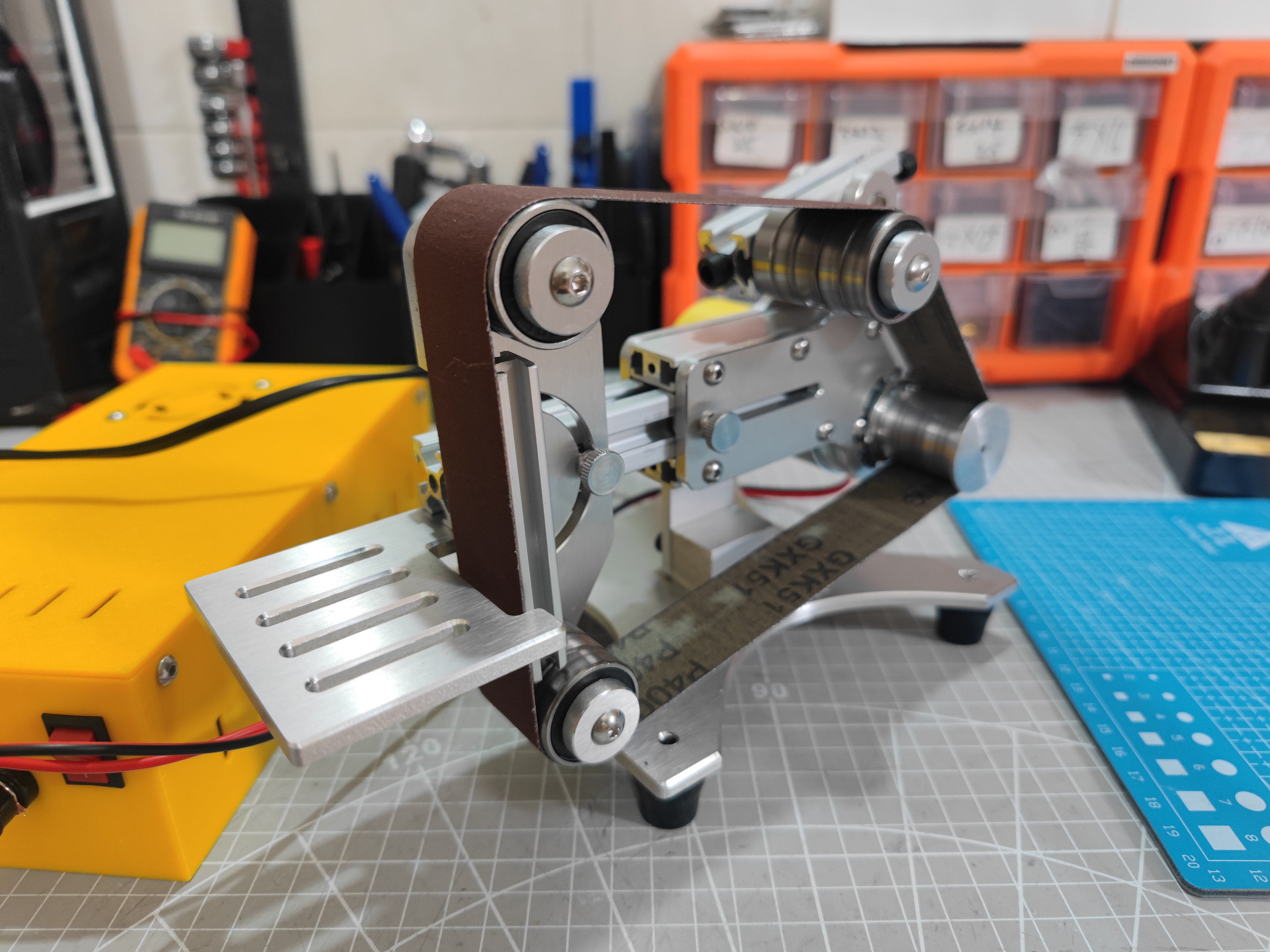 全自动小型家用电动砂带机