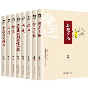 鲁迅全集朝花夕拾狂人日记故乡鲁迅彷徨呐喊散文杂文小说集青少年文学作品集鲁迅杂文集小说全集鲁迅原著正版中小学课外阅读书正版