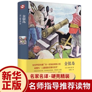 正版包邮 金银岛 斯蒂文森精装全译本无删节儿童冒险故事佳作青少年高中生初中生世界经典名著10-12-15-18岁课外名著阅读畅销书籍