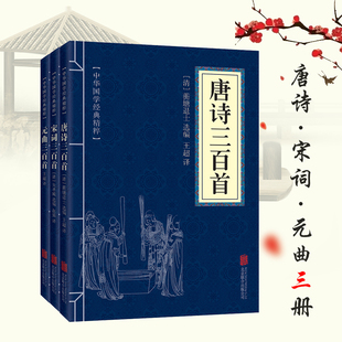 曲三百首小学初中生青少年版 全集诗词歌赋书籍唐诗三百首宋词三百首元 鉴赏辞典 曲三百首中国古典诗词正版 唐诗宋词元