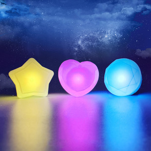 发光戒指户外露营酒吧蹦迪打CAll演唱会应援灯LED气氛道具聚会