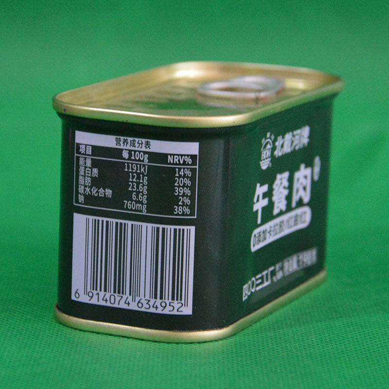 秦皇岛北戴河特种兵午餐肉罐头方便速食火腿猪肉罐头家用优质2026