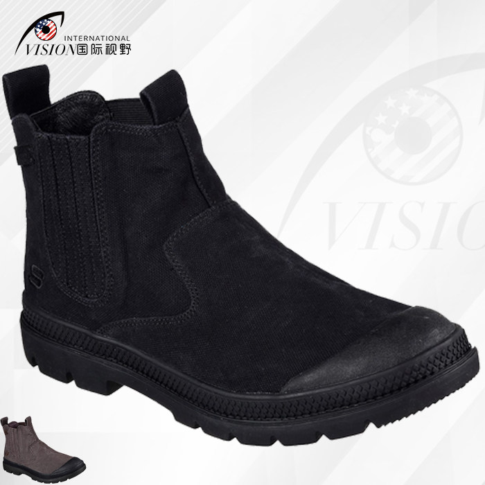 美国Skechers 斯凯奇男鞋新款套筒中高帮西部牛仔帆布靴子65038|ruв категории Мужская обувь, сапоги - от Buy2taobao.com для оказания профессиональной услуги покупки агента Taobao
