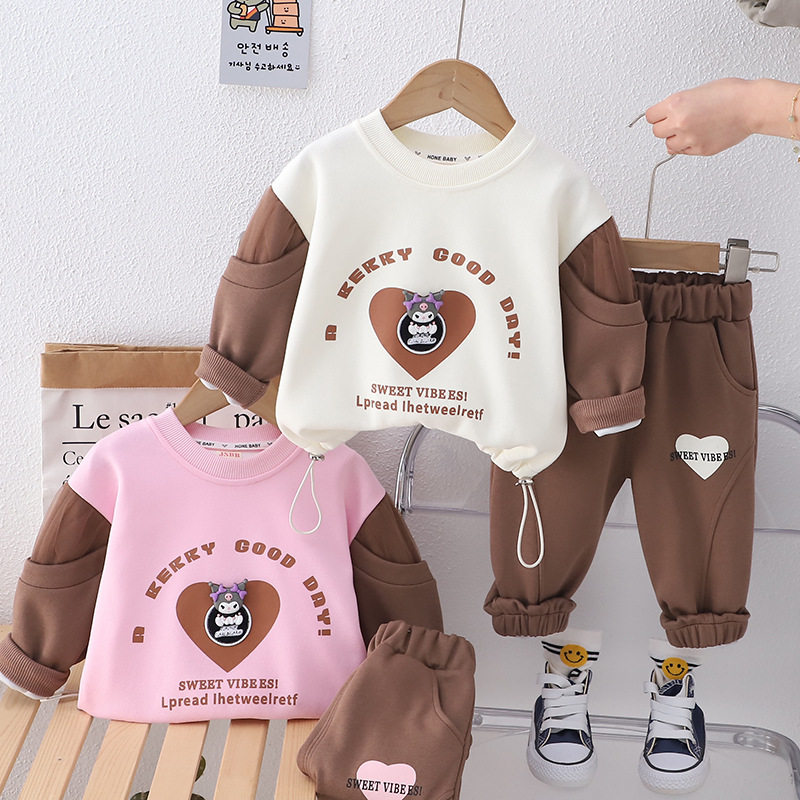 长袖童装2024年秋季新款女童套装休闲甜美运动儿童长袖两件套时尚,童装/婴儿装/亲子装,套装,淘宝优惠券,粉丝福利购,淘宝优惠卷