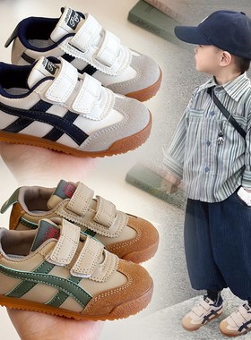 儿童休闲鞋春秋季新款儿童学步鞋男宝宝软底防滑女童运动鞋1-3岁5