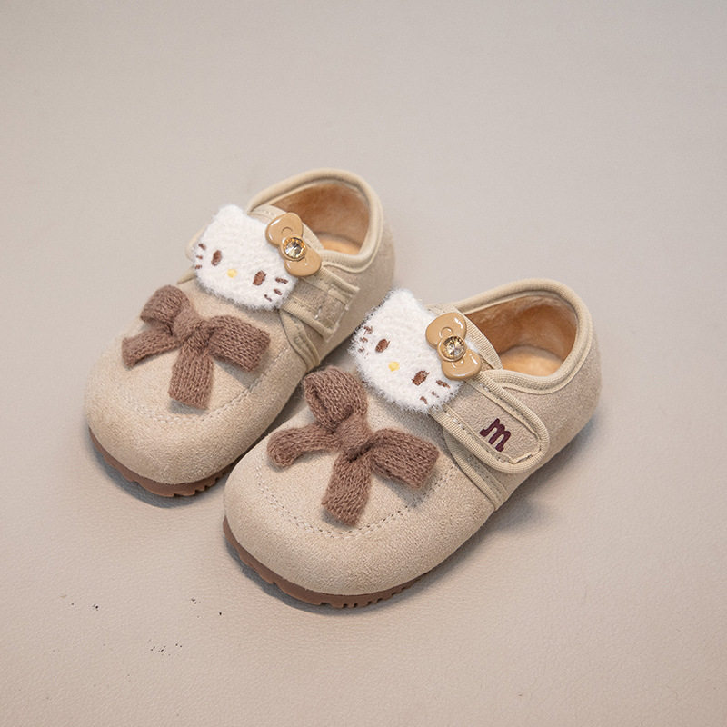 女童甜美卡通猫加绒勃肯鞋2025秋冬款儿童软底保暖棉鞋宝宝豆豆鞋,童鞋/婴儿鞋/亲子鞋,棉鞋,淘宝优惠券,粉丝福利购,淘宝优惠卷