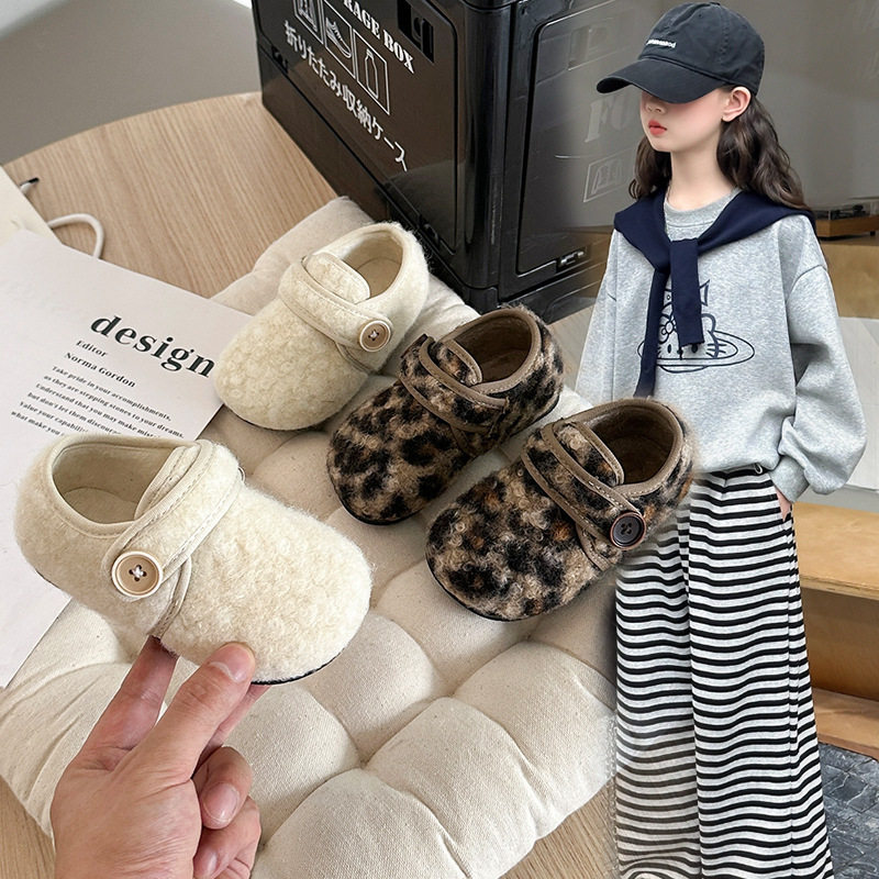 女童毛毛鞋外穿2025冬季新款儿童鞋子二棉加绒豆豆鞋保暖宝宝软底,童鞋/婴儿鞋/亲子鞋,棉鞋,淘宝优惠券,粉丝福利购,淘宝优惠卷