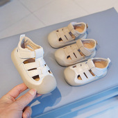 男童沙滩凉鞋 宝宝凉鞋 潮 女童学步鞋 软底儿童防滑休闲凉鞋 夏季 新款