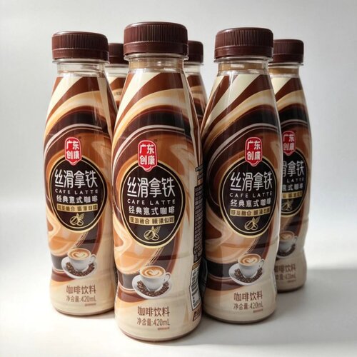 广东创康丝滑拿铁意式咖啡15瓶