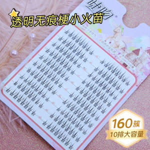 自然睫吻十排装懒人小火苗太阳花
