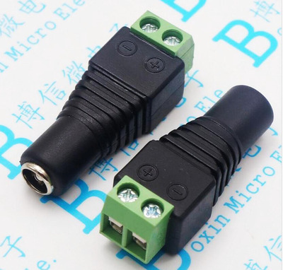2.5母座dc电源转接头摄像机