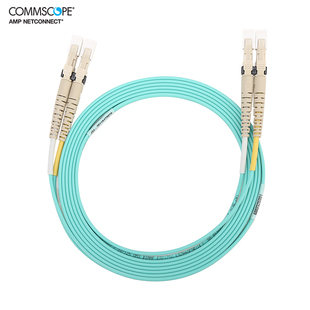 125 LC光纤跳线机房跳纤尾纤50 OM4万兆多模LC 2米3米5米10米 LCLC L40B003M CEP 康普commscope