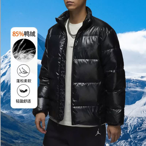 耐克男款羽绒服立领运动休闲