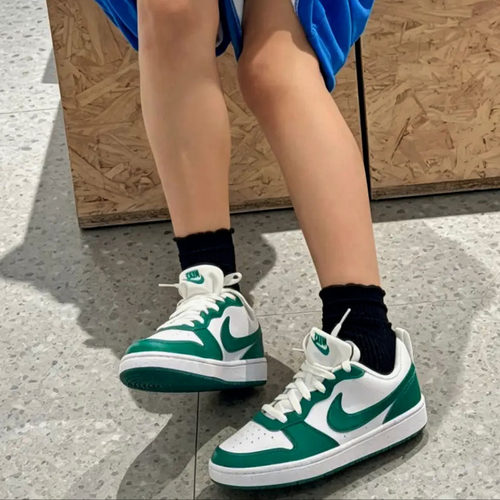 耐克女板鞋2026新COURT BOROUGH LOW RECRAFT GS童包邮DV5456-139