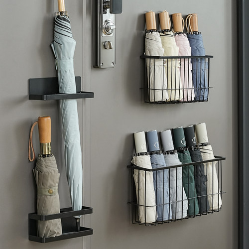 磁吸雨伞遮阳伞收纳架置物架