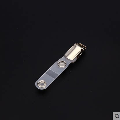 金属夹子夹扣胸牌工牌工作证员工厂牌胸卡夹医生护士证件卡证件夹