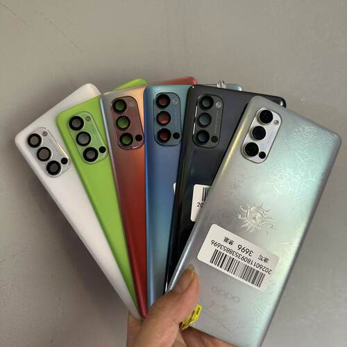 二手拆机后盖 reno4pro原装后壳 reno4后盖 reno4 pro玻璃外壳