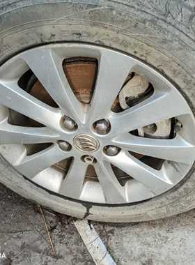 别克17寸GL8胖头鱼 陆尊2.4轮毂钢圈 轮胎 225/60R17 原装拆车件