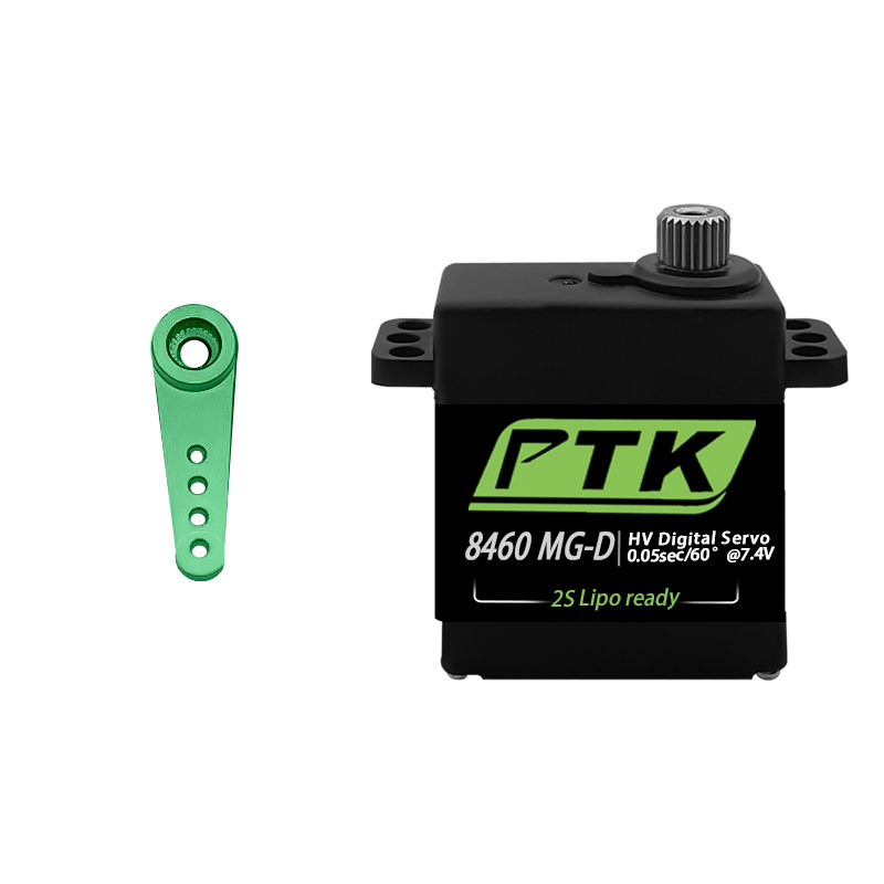 PTK8460MG-D 16g金属齿轮数码舵机遥控航模车模450电直斜盘滑翔机