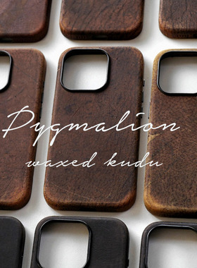 适用于苹果iPhone16proamx手机壳英国Charles羚羊皮kudu皮革适16手机壳4复古真皮磁吸套cfs