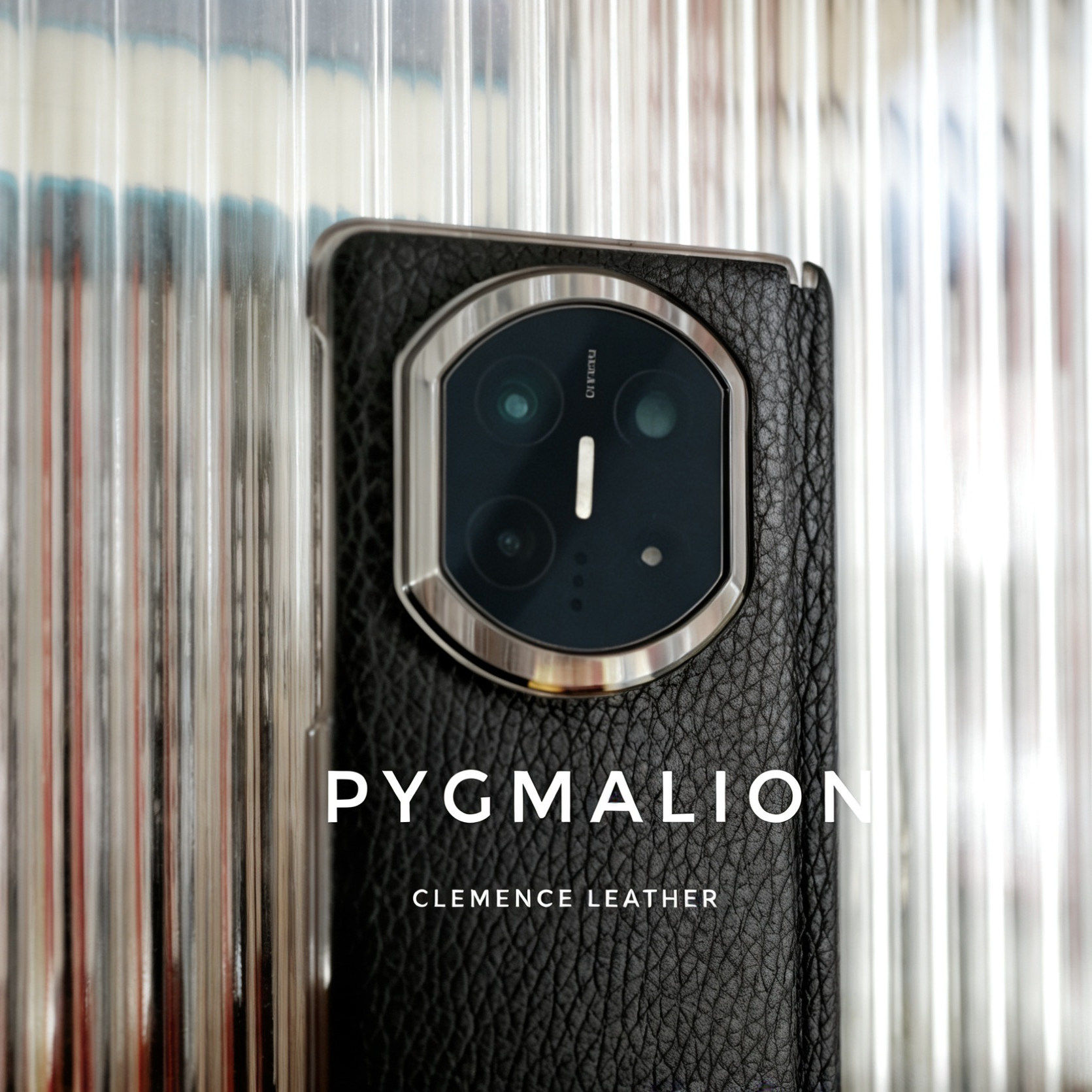 法国原版tc小牛皮适用于华为matex7中轴手机壳真皮保护套超薄防摔爱马家荔枝纹