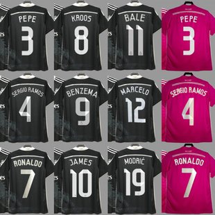 皇M复古球衣足球服劳尔C罗纳尔多克罗斯卡卡魔迪里奇J罗贝尔球衣