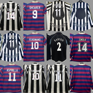 复古球衣纽K斯尔联希勒伊萨克阿斯普里拉费迪南德长短袖足球队