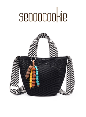 Seooocookie韩国2025新款小众百搭手提包高级感女士斜挎包包女