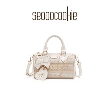 Seooocookie韩国2025新款高级感轻奢手提包包气质复古单肩斜挎包