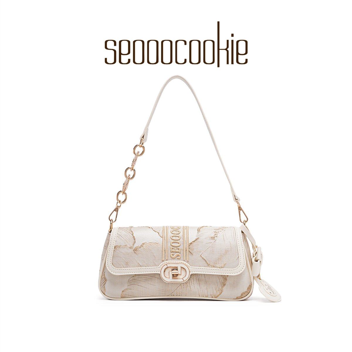 Seooocookie韩国百搭2025新款时尚单肩腋下包包高级感斜挎女包