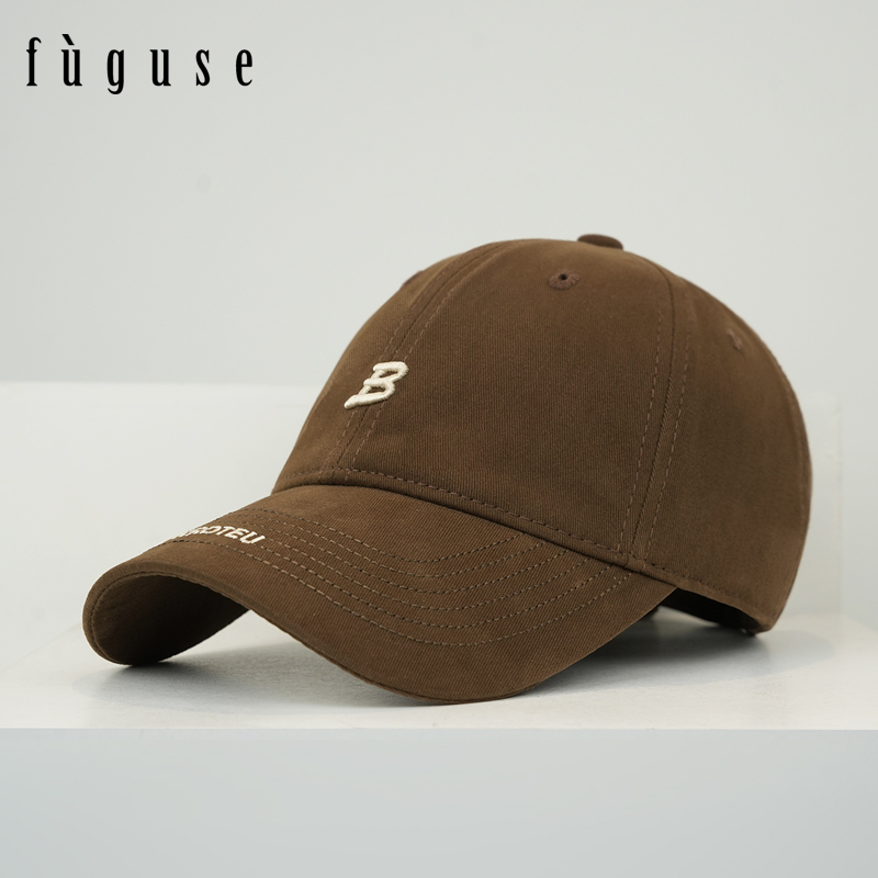 韩版刺绣字母显脸小软顶棒球帽