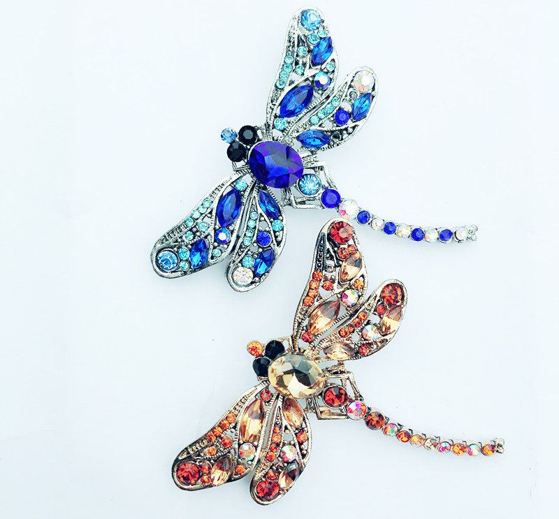 Broche femme en cristal naturel pierres semi-précieuses - Ref 1173197 Image 4