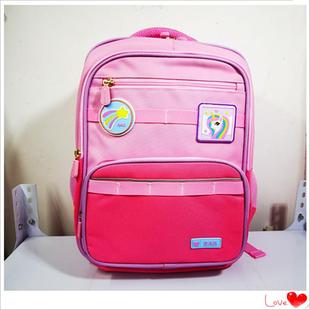 林峰小学生书包女孩一二三年级减负护脊儿童玩趣轻盈双肩背包