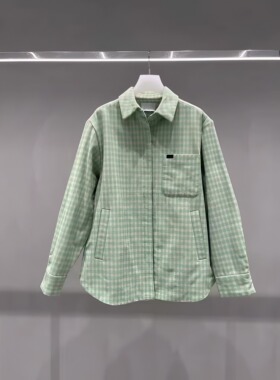 正品2I1H309-24 D大 24春3 2699W 绿色 棉夹克外套