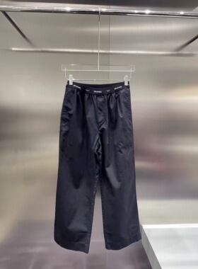 正品3I2Q419 -24D小24夏3 895 深卡其X/黑色 橡筋腰头长裤