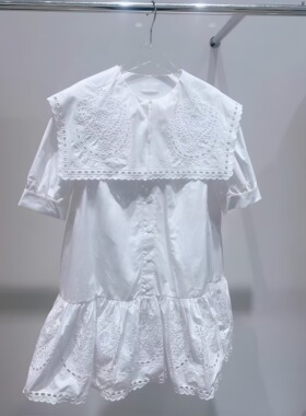 正品3H2O415-23 D小23夏6 1790W 漂白色   连衣裙